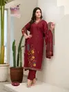 Aarohi Vol 1 By Radhika Modal Kurti With Bottom Dupatta Wholesalers In Surat